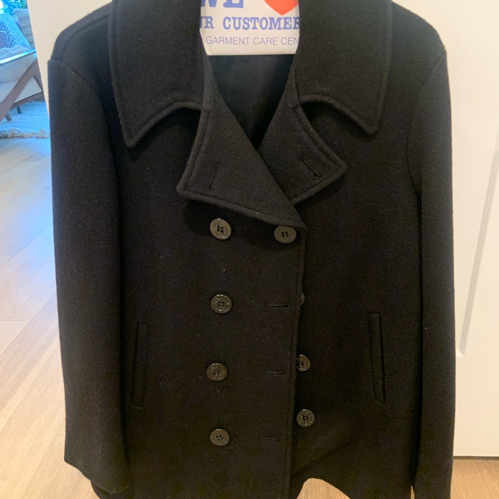 Men’s military pea coat